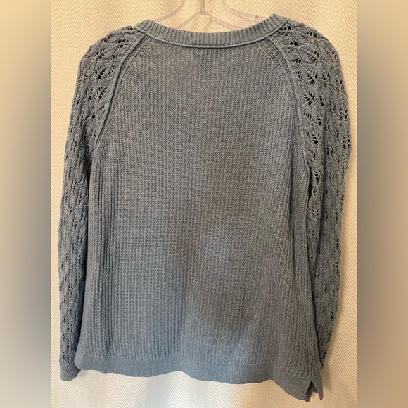 Ann Taylor Loft Light Blue Sweater M - Picture 2 of 4